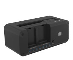 ICY BOX Docking-/Klonstation für M.2/2.5/3.5-Laufwerke