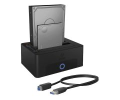 ICY BOX Docking-/Klonstation für 2,5-Zoll-/3,5-Zoll-Laufwerke