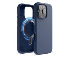 Magnetic Silicone fur iPhone 16 Pro Jean Indigo