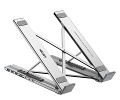 Unitek Verstellbarer Laptop-Ständer mit Hub/HDMI/PD/SD