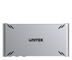 Unitek KVM-Umschalter USB-C 10Gbps mit HDMI und Dateitransfer