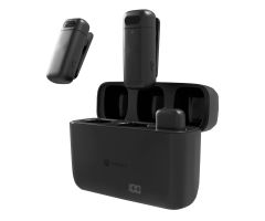 Natec Hopper Wireless Lavalier Mikrofon USB-C 2 PCs.