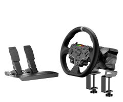 Moza R3 Base + Lenker + SRP-Lite Pedale + RS074 Klemmen (PC)