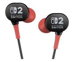PowerA Lizenzierte kabelgebundene In-Ear-Kopfhörer für die Switch 2