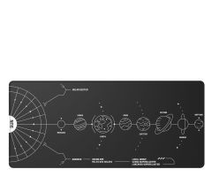 Dark Project Gaming Mauspad Terra Nova Schwarz XL