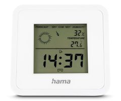 Hama BORNEO THERMOMETER/HYGROMETER WEISS