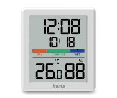 Hama PAROS THERMOMETER HYGROMETER WEISS