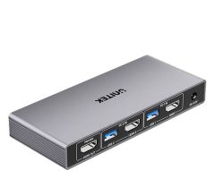 Unitek KVM-Switch 4K@60Hz USB 3.0 HDMI