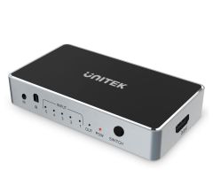 Unitek HDMI-Umschalter  1.4b 5 IN-1 OUT 4K