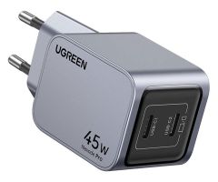 UGREEN Netzladegerät Nexode Pro 45 W 2x USB-C Grau