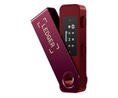 Ledger Nano S Plus Crypto Hardware Wallet Crimson Magenta