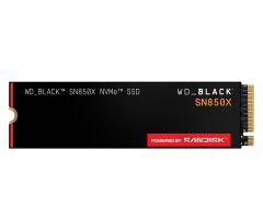 WD 2TB M.2 PCIe Gen4 NVMe Black SN850X