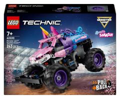 LEGO Technic 42220 Monster Jam™ Sparkle Smash™ mit Rückziehmotor