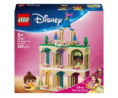 LEGO Disney 43291 Die Mini-Prinzessinnen Belle und Tiana mit ihrem Schloss