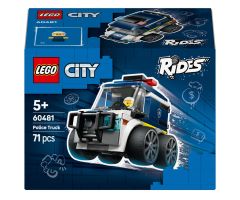 LEGO City 60481 Coole Flitzer – Polizei-Truck