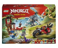 LEGO Ninjago 71857 Showdown am Baumhaus mit dem Ninja-Bike