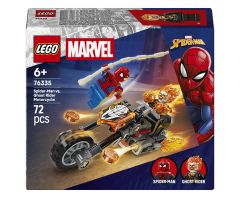 LEGO Super Heroes 76335 Spider-Man vs. Ghost Rider auf seinem Motorrad