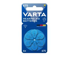 Varta Hörgerätebatterie 675 / PR44 (6 Stück)