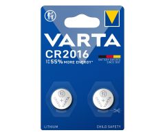 Varta Lithium Knopfbatterien CR2016 (2 Stück)