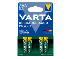 Varta Recharge Accu Power AAA 800mAh (4 pcs.)