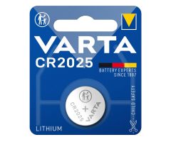 Varta Lithium Knopfbatterien CR2025 (1 Stück)