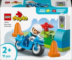 LEGO DUPLO 10471 Blaues Polizeimotorrad