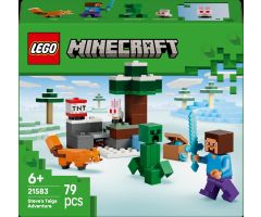 LEGO Minecraft 21583 Steves Abenteuer in der Taiga