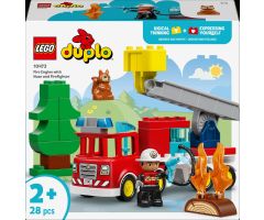 LEGO DUPLO 10473 Löschauto mit Schlauch und Feuerwehrmann
