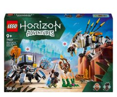 LEGO Horizon Adventures 77037 Aloy und Varl vs. Panzerwanderer und Sägezahn