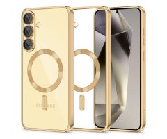 Tech-Protect Magflex Magsafe für Samsung Galaxy S25+ Shiny Gold