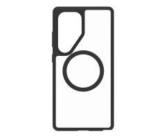 React Magnet Case für Galaxy S25 Ultra Black Crystal