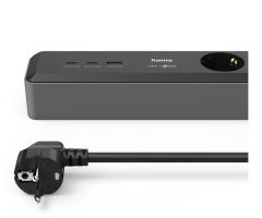 Hama STECKDOSENLEISTE 3x SCHUKO 1,4M 2xUSB C/A PD 100W