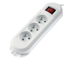 Hama STECKDOSENLEISTE "COMFORT" 3GN 3M