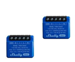 Shelly Set mit 2 Controllern 1 Mini Gen3