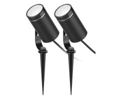 Deltaco SMART HOME Garden light, 2 lights, 6W per light, RGB + 2700K