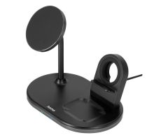 Hama 3in1 INDUKTIVES LADEGERÄT "MagCharge Multi" 15W, SCHWARZ