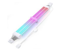 SMX Rigel 12vhpwr to 12vhpwr 360-RGB Weiß