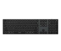 Silver Monkey Alu Keys Premium Hintergrundbeleuchtung Schwarz