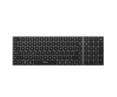 Silver Monkey Alu Keys Mini Premium Hintergrundbeleuchtung Schwarz