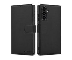 Tech-Protect Wallet für Samsung Galaxy A56 Mattschwarz