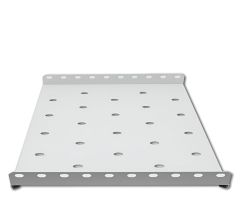 Qoltec Fester Einlegeboden für RACK-Schrank 490x250 grau