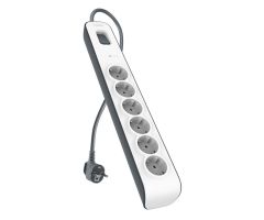 Belkin Belkin 650J Überspannungsschutz-Steckdosenleiste, 6 Steckdosen