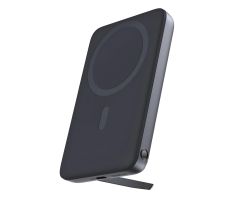 Aukey Aukey Magnetische Powerbank 6700 mAh, 15/20 W, stehend, grau