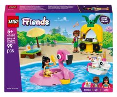 LEGO Friends 42658 Poolparty mit Einhorn und Flamingo