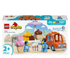 LEGO 10458 Bluey Ausflug zur Eisdiele mit Bluey