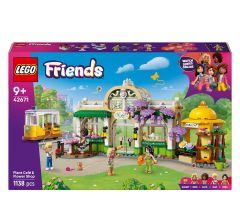 LEGO Friends 42671 Pflanzencafé und Blumenkiosk