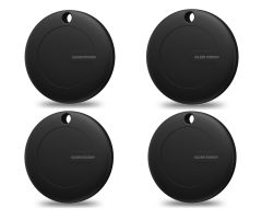 Silver Monkey TAG iOS Black Silicone 4 szt.