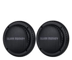 Silver Monkey TAG iOS Carbon 2 szt.