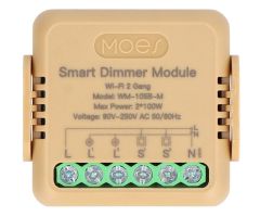 MOES TUYA Mini Wi-Fi Doppel-Wanddimmer