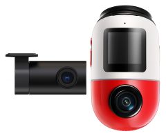 70Mai Omni X800 4K/GPS/WiFi Dual Rot + 128GB SD-Karte